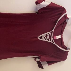 Velvet-Like Cross Dress